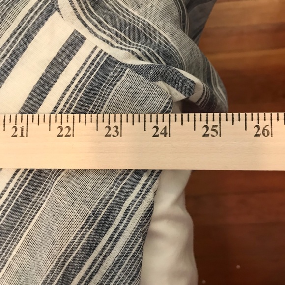 SOFT SURROUNDINGS Sonja Dress Midi Shift Blue White Women’s Size XL Size 18 1X - Picture 14 of 16